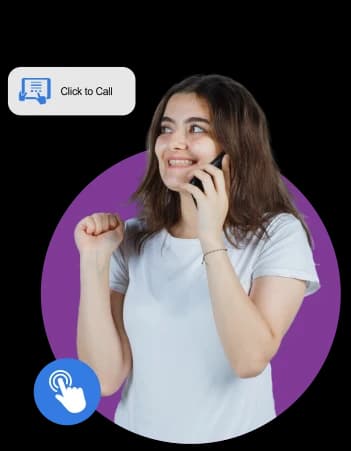 Click to call software logging a completed call into the CRM with page context attached
