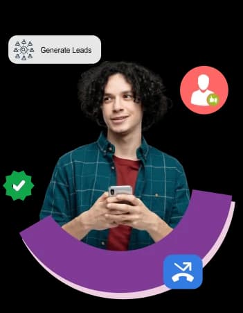 Missed call marketing service triggering SMS, WhatsApp, and a voice callback from one ring